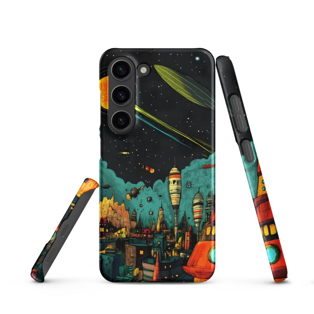 Galactic Cityscape: A Journey Through Imagination