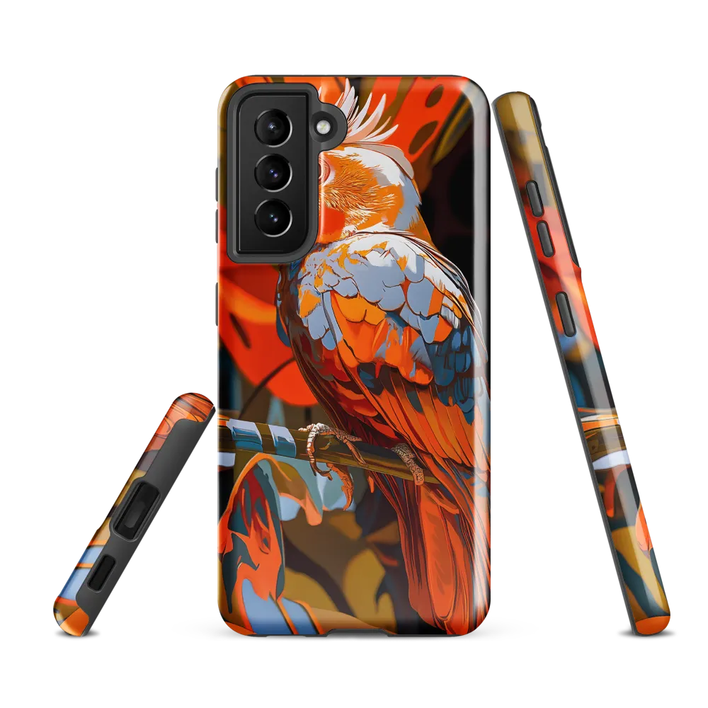 Tropical Symphony | Phone Case |  S21 FE | Tough Case | Glossy