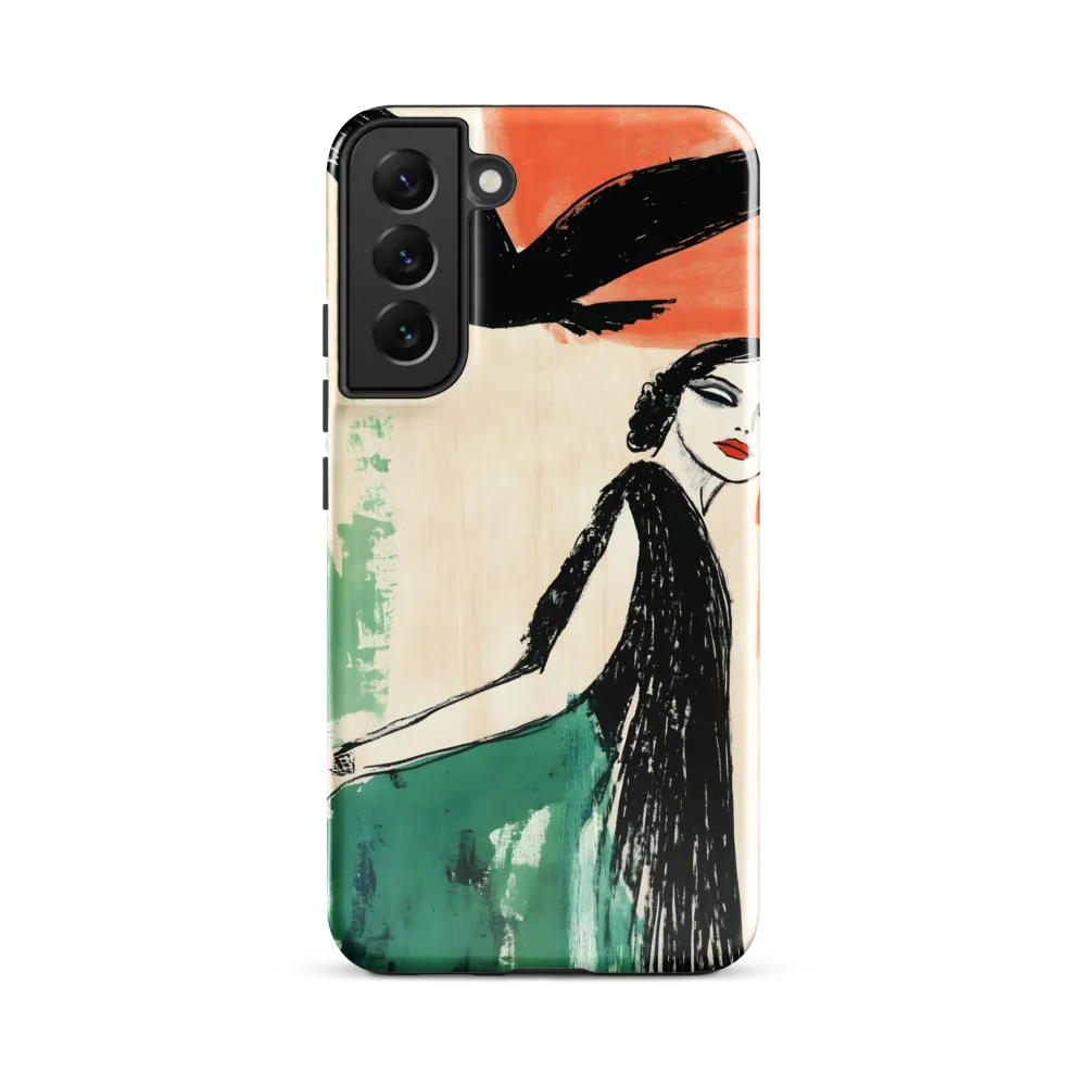 Elegance in Flight | Phone Case |  S22 Plus | Tough Case | Glossy