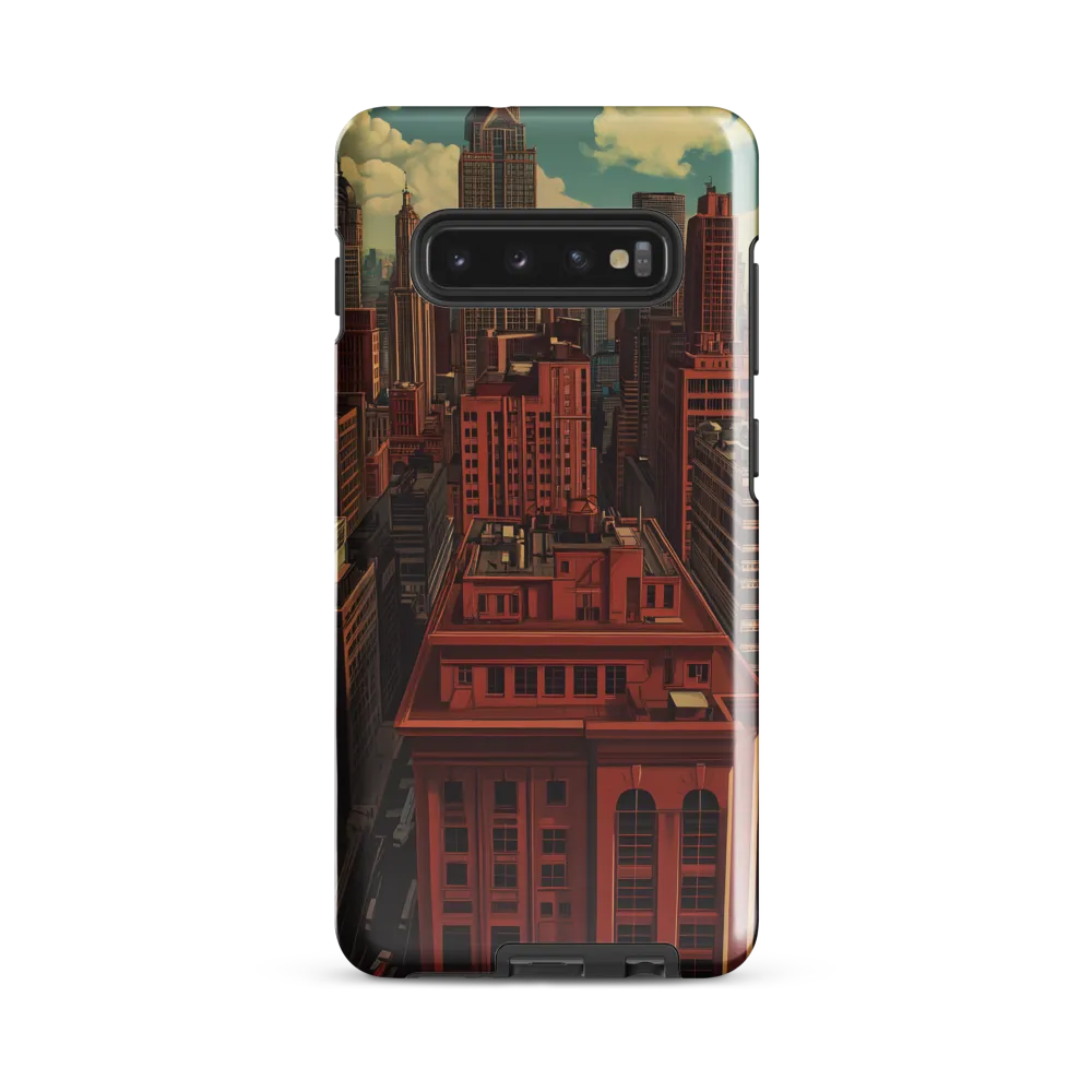 Urban Reverie: A Journey Through the City | Phone Case |  S10 Plus | Tough Case | Glossy