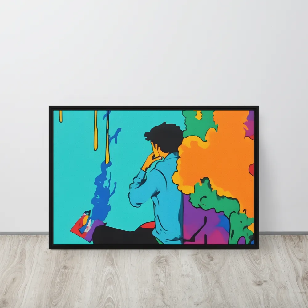 The Artist Within | Canvas with Black Frame | 20″×30″