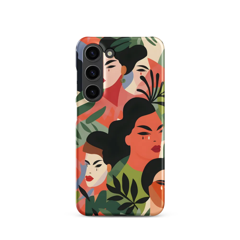 Harmony of Nature and Femininity | Phone Case |  S23 | Snap Case | Matte