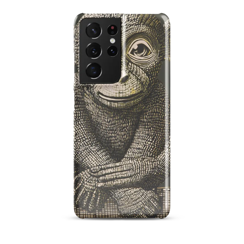 Intricate Primate Portrait