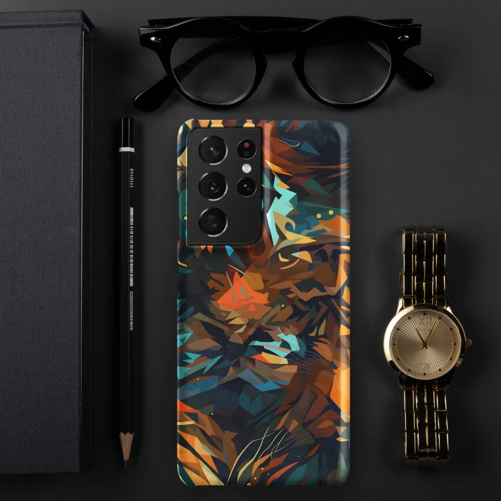 Wild Symphony: Abstract Tigers