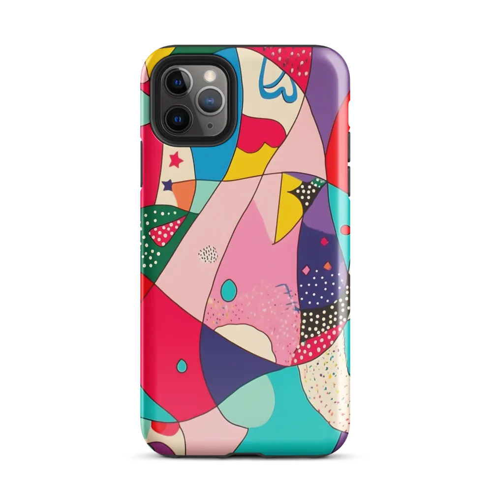 Playful Geometry in Color | Phone Case |  11 Pro Max | Tough Case | Glossy