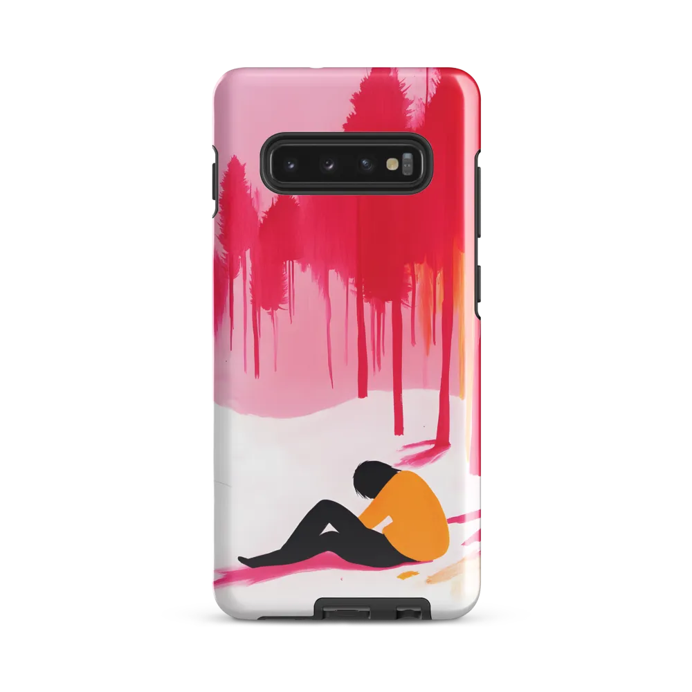 Whispers of Solitude | Phone Case |  S10 Plus | Tough Case | Glossy