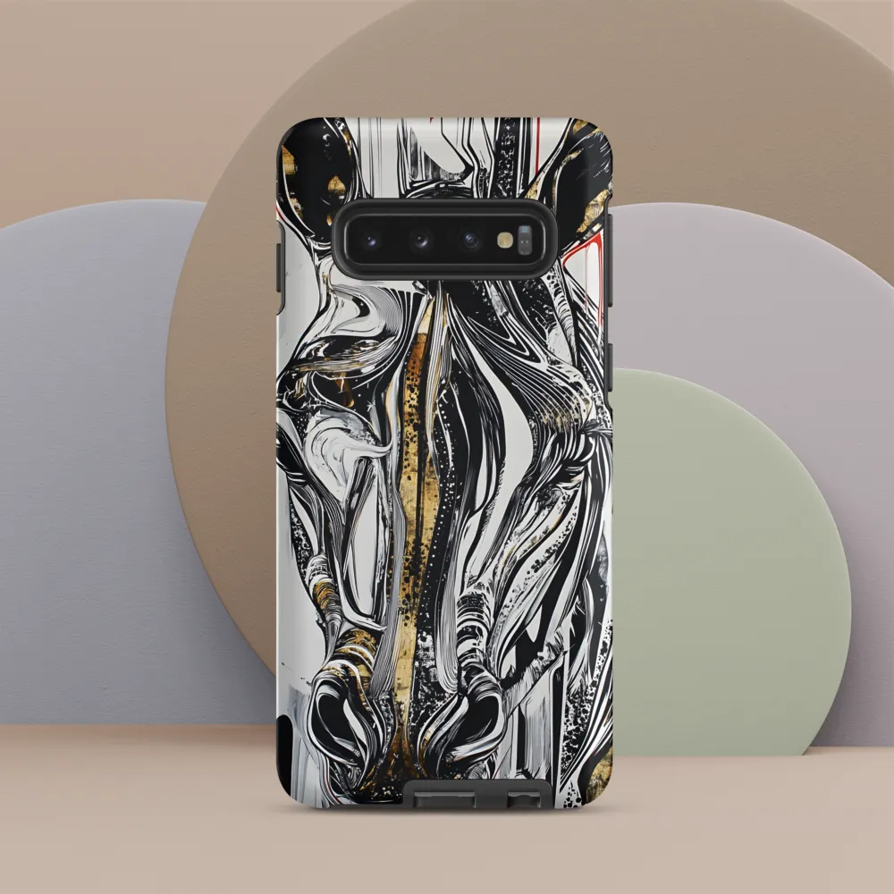 Ethereal Majesty: The Abstract Zebra