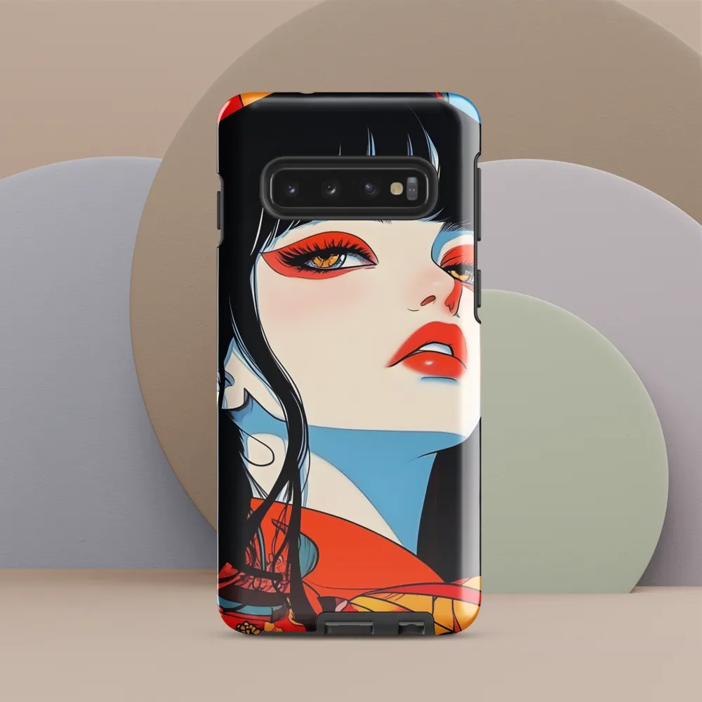 Vibrant Elegance | Phone Case |  S10 | Tough Case | Glossy