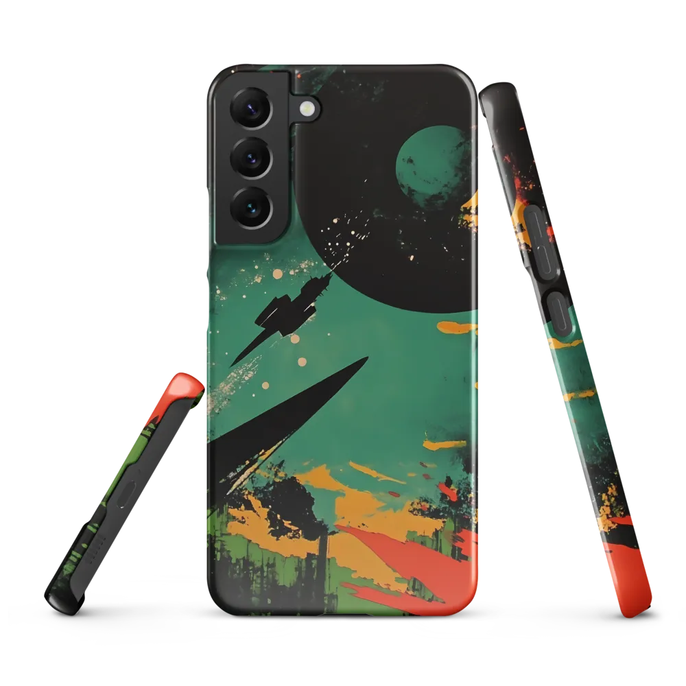 Journey Through the Cosmic Canvas | Phone Case |  S22 Plus | Snap Case | Glossy
