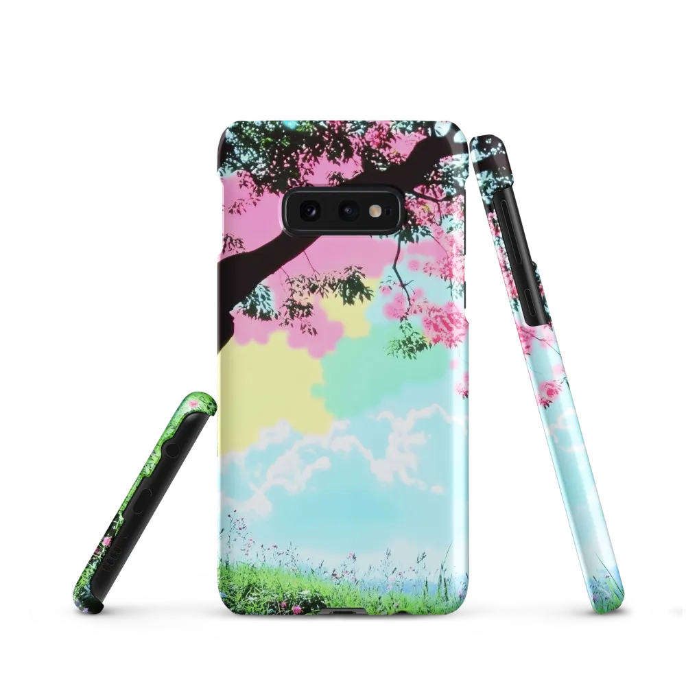 Pastel Dreams: A Surreal Tree Landscape