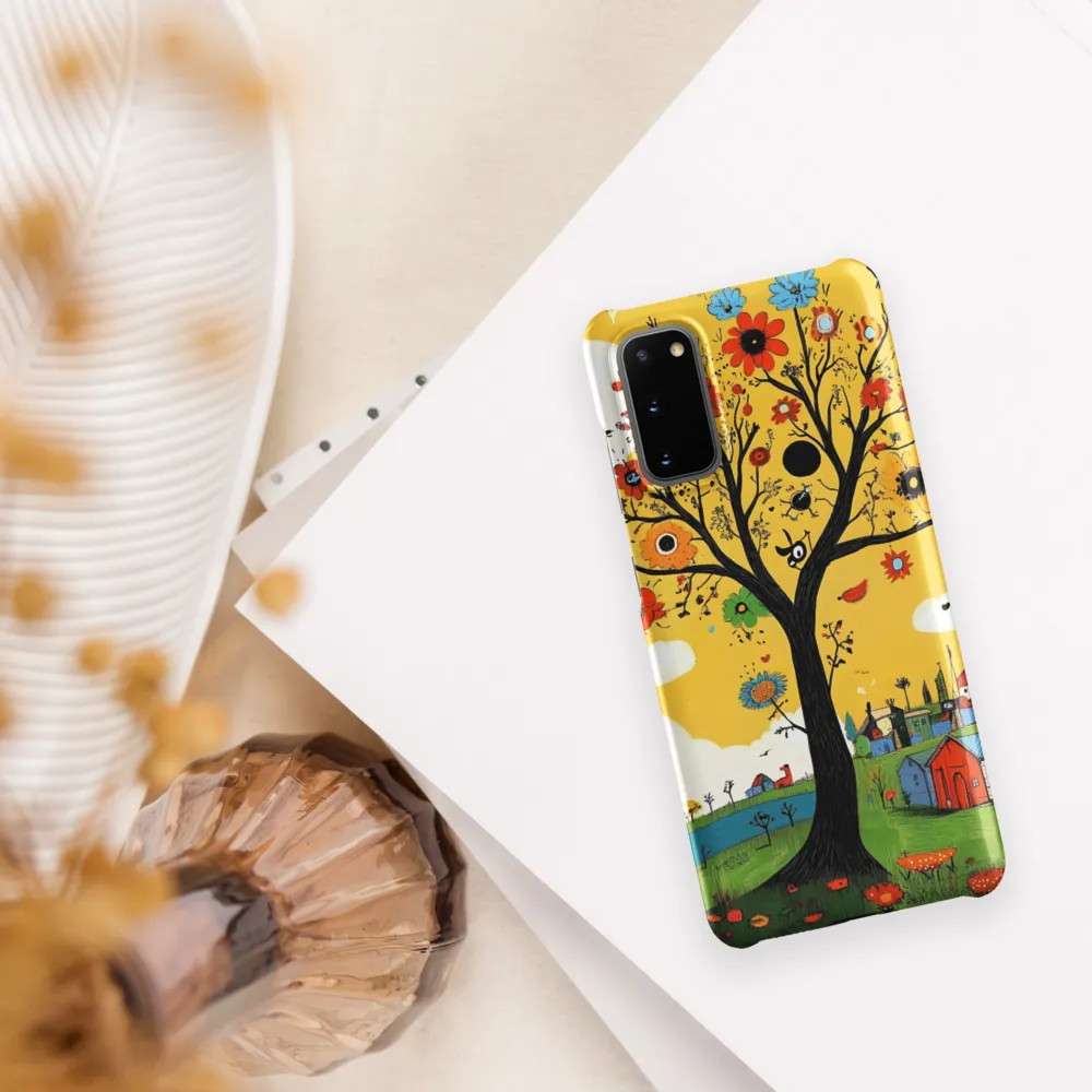 Whimsical Blooms of Life | Phone Case |  S20 | Snap Case | Matte