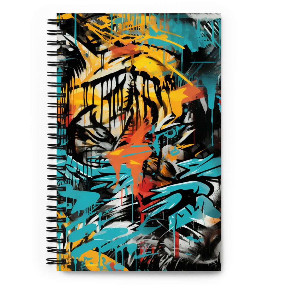 Dynamic Essence of the Tiger | Spiral Notebook