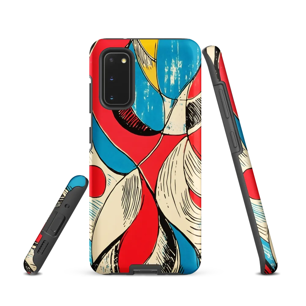 Rhythmic Interplay of Colors | Phone Case |  S20 | Tough Case | Matte