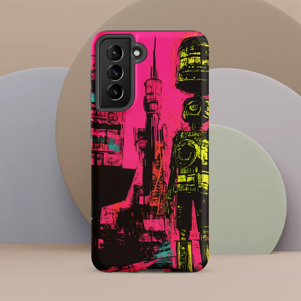 Urban Robot Symphony | Phone Case |  S21 FE | Tough Case | Matte