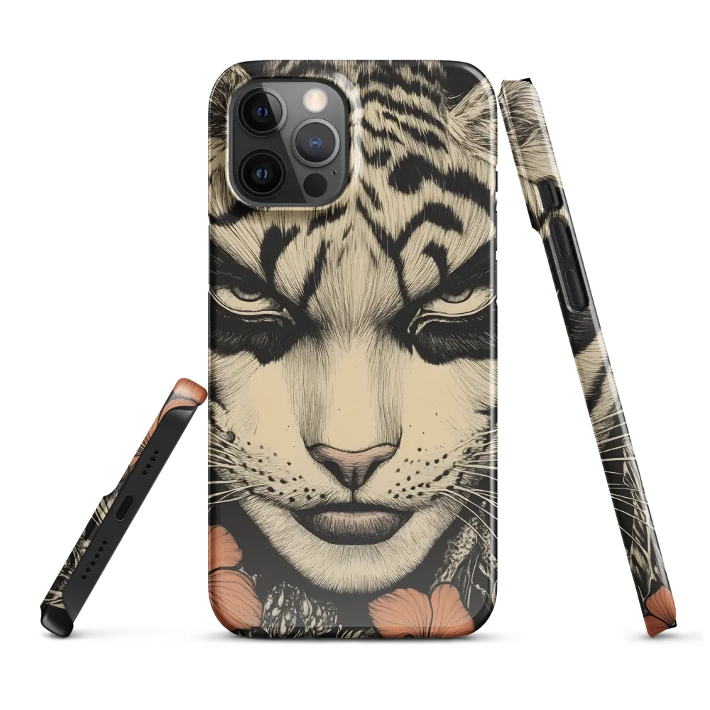 Feline Majesty: The Human-Leopard Connection | Phone Case |  12 Pro Max | Snap Case | Glossy