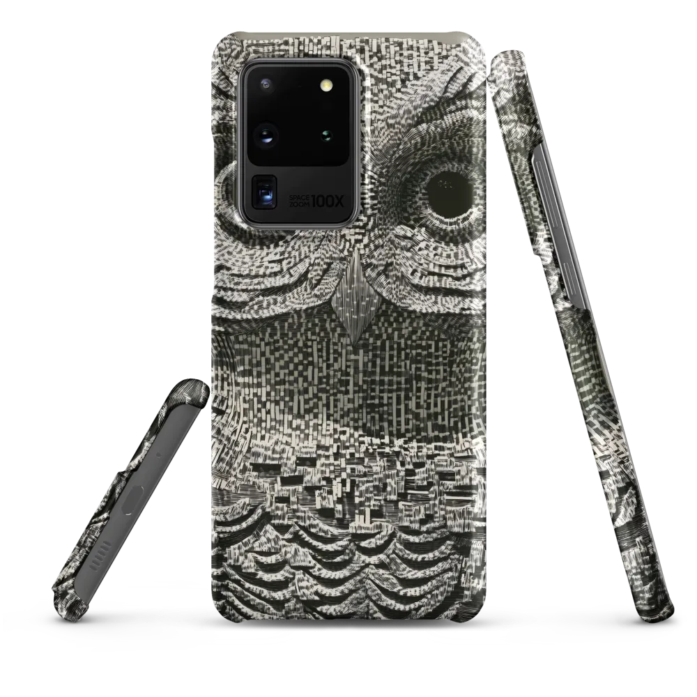 Intricate Owl of Textures