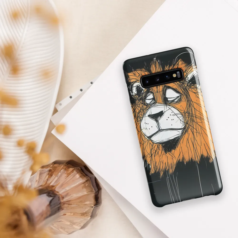 Playful Majesty | Phone Case |  S10 Plus | Snap Case | Glossy