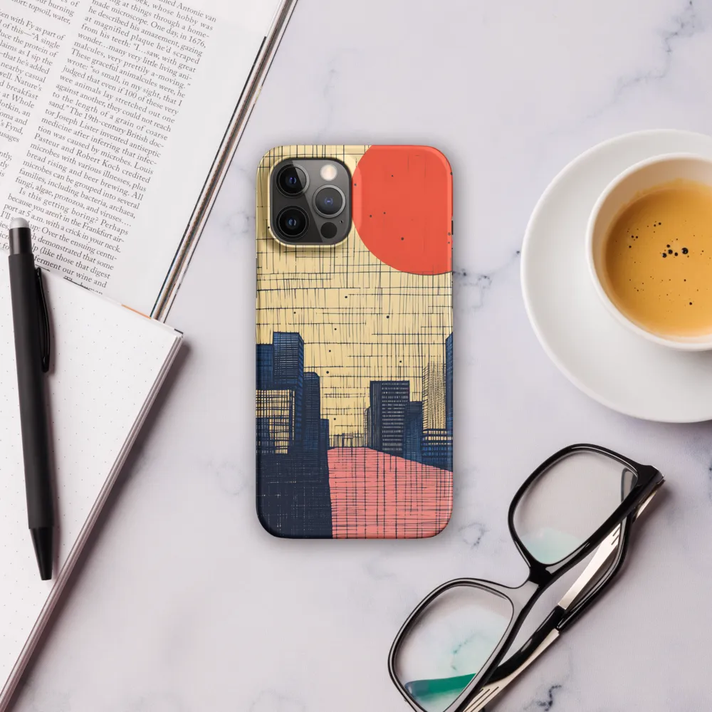 Urban Echoes: A Minimalist Cityscape