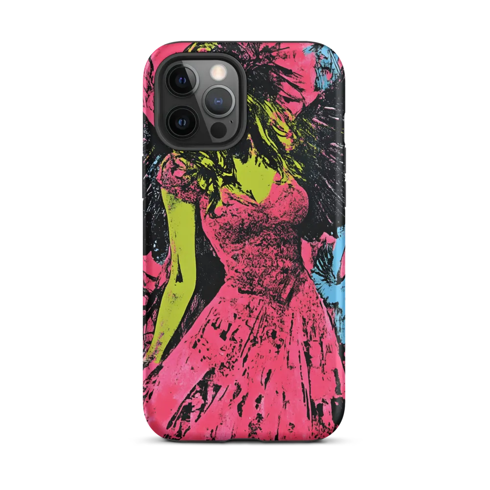 Mystical Angel in Neon Dreams