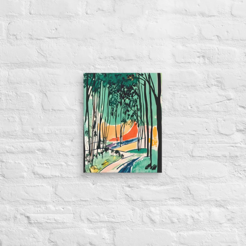 Winding Path Through the Forest | Canvas | 11″×14″