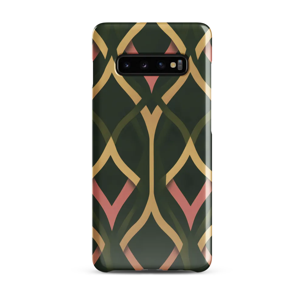 Interwoven Elegance | Phone Case |  S10 Plus | Snap Case | Glossy