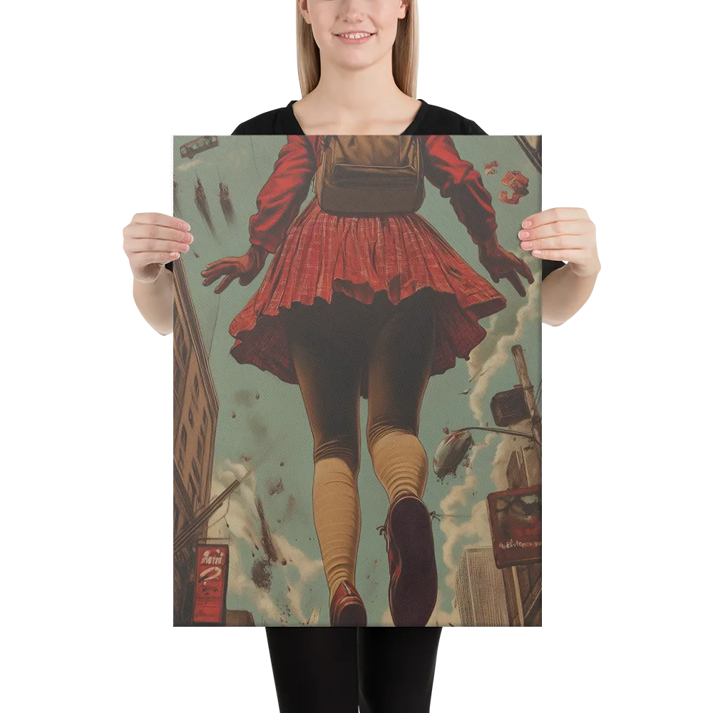 Flight of the Urban Dreamer | Canvas | 18″×24″