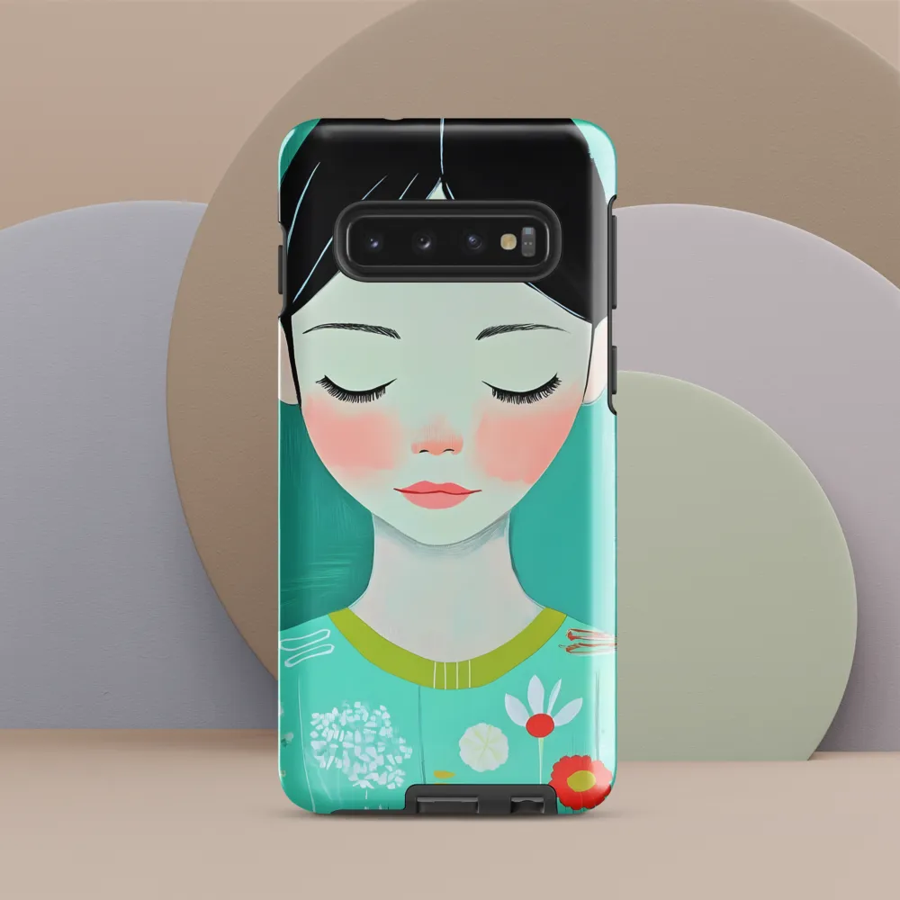 Tranquil Blossom | Phone Case |  S10 | Tough Case | Glossy