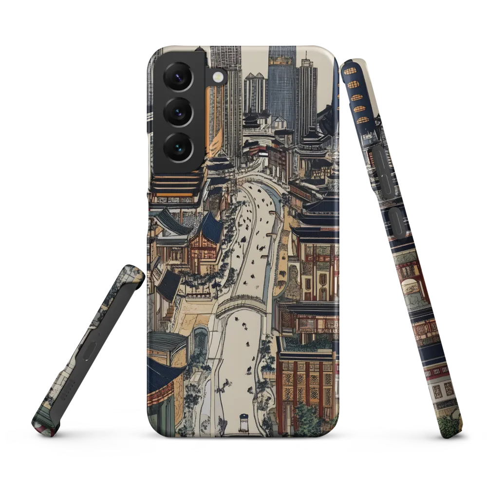 Urban Harmony: A Fusion of Tradition and Modernity | Phone Case |  S22 Plus | Snap Case | Matte