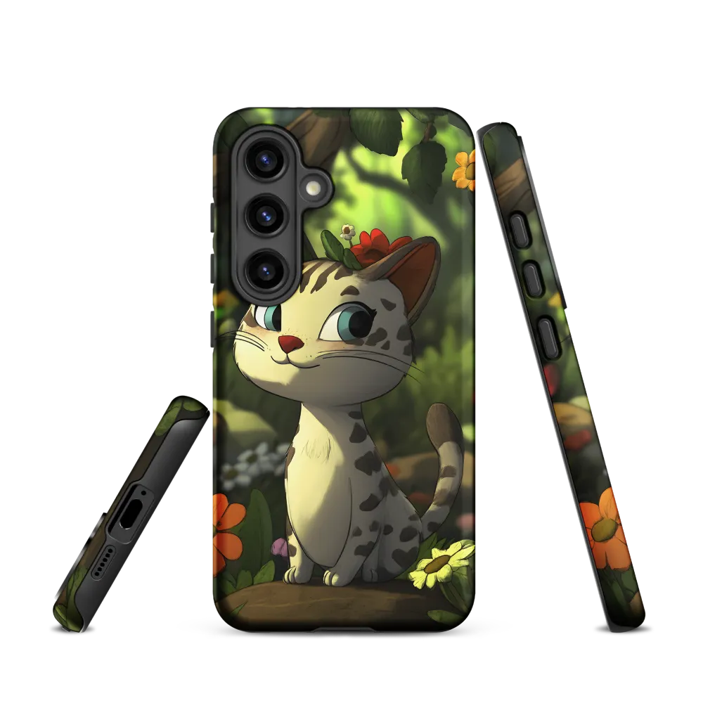Whimsical Forest Cat