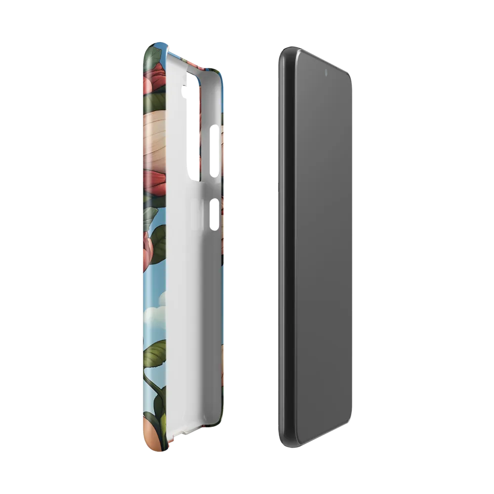 Whispers of Serenity | Phone Case |  S21 | Snap Case | Glossy