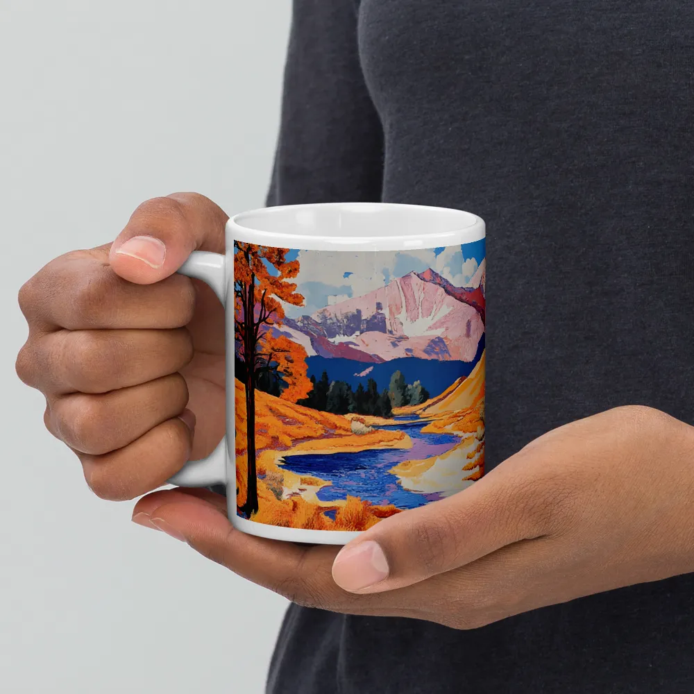 Autumn Serenity: A Vibrant Landscape | Mugs | Multiple Sizes & Colors