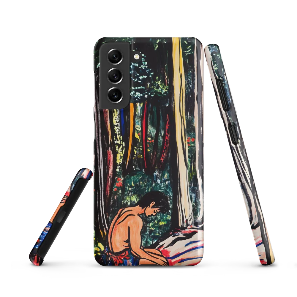 Contemplation in Nature | Phone Case |  S21 | Snap Case | Matte