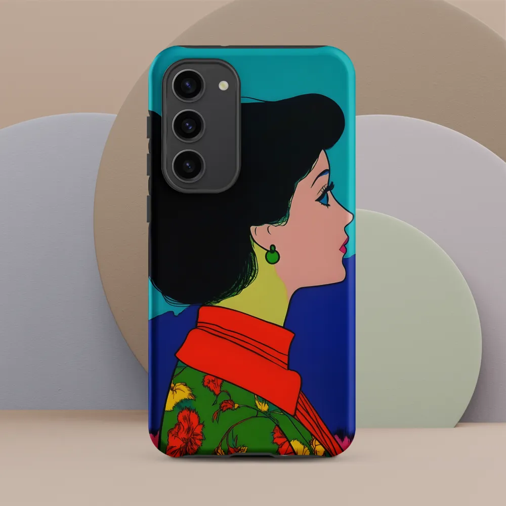 Whispers of Color: A Pop Art Portrait