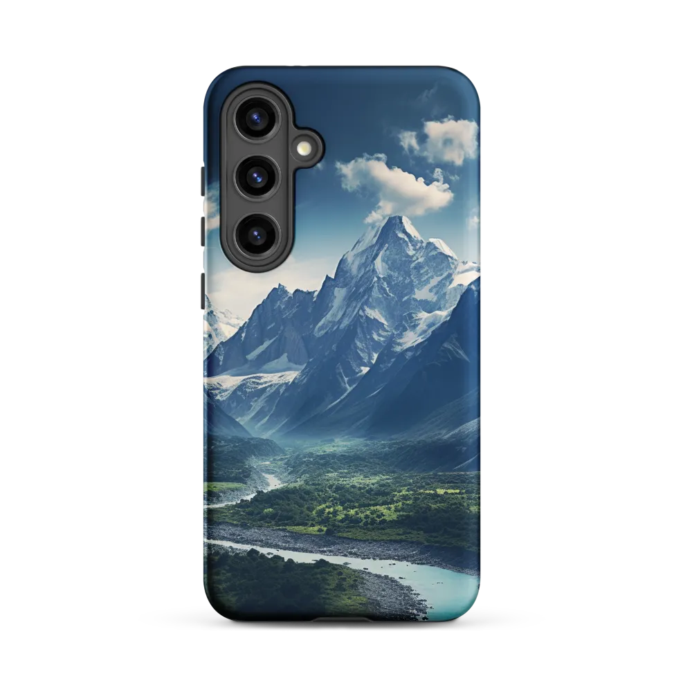 Majestic Serenity: A Landscape of Mountains and Rivers