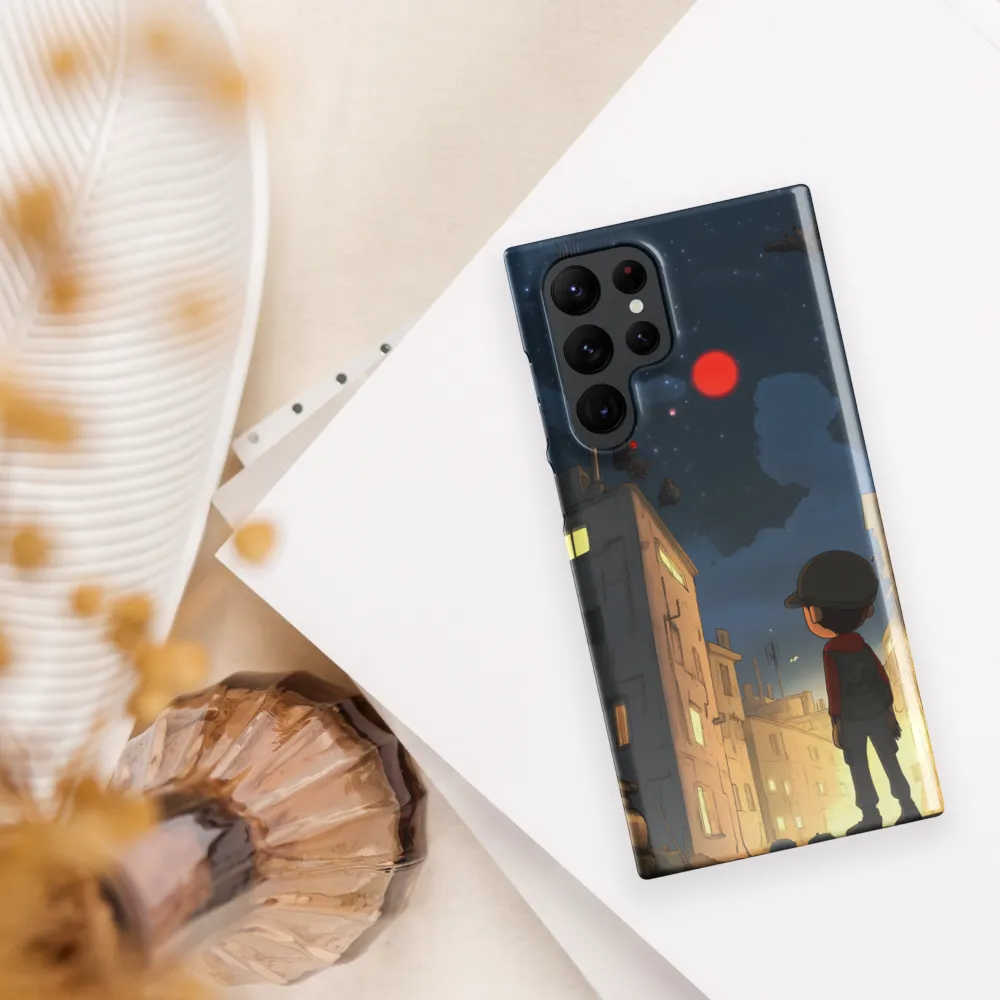Gaze Towards Tomorrow | Phone Case |  S22 Ultra | Snap Case | Glossy
