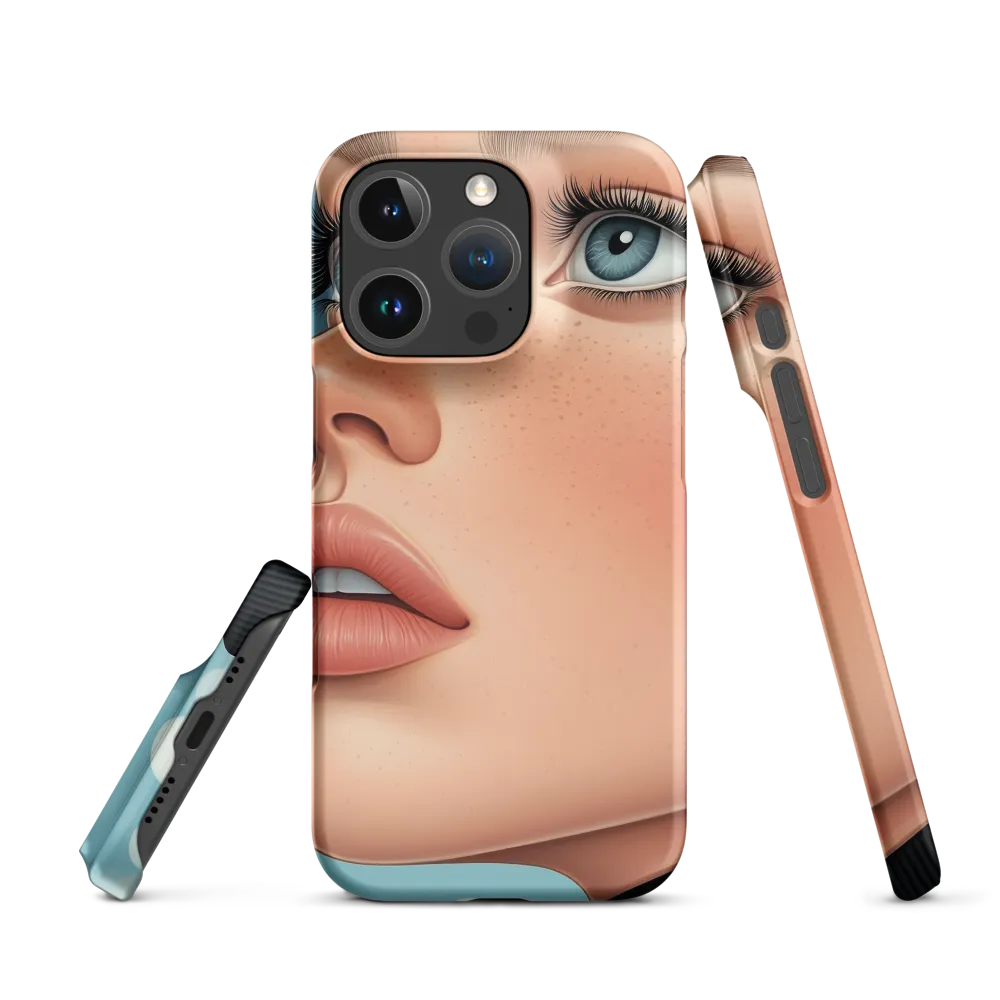 Serenity in Blue | Phone Case |  16 Pro | Snap Case | Matte