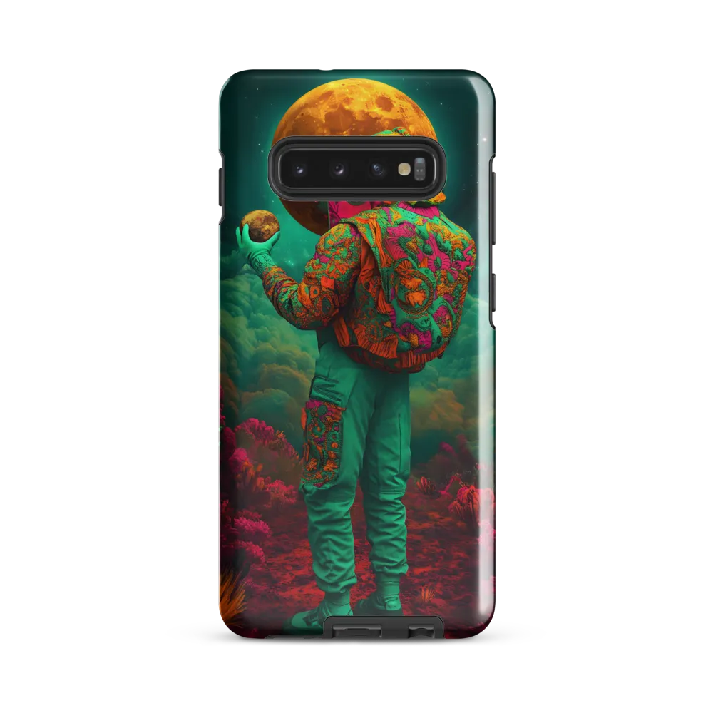 Cosmic Explorer: A Dance with the Unknown | Phone Case |  S10 Plus | Tough Case | Glossy