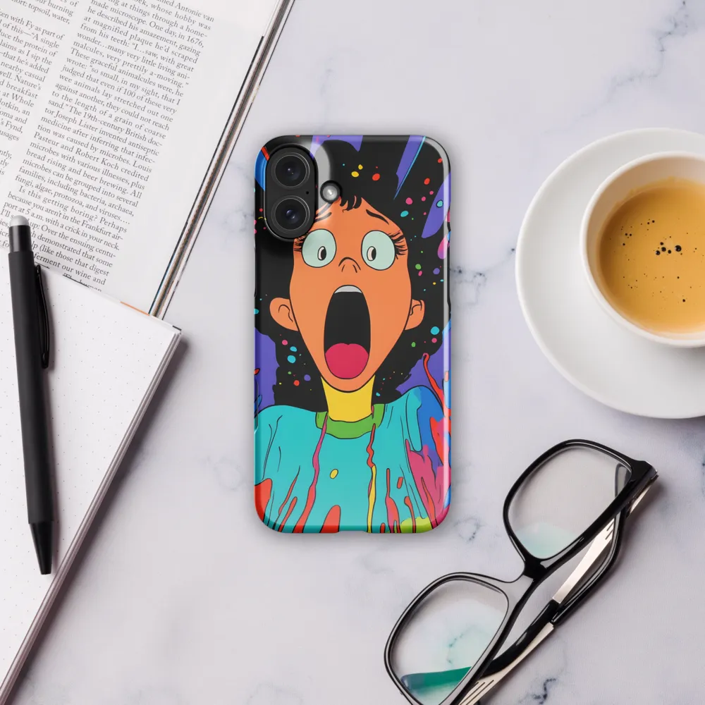 Eruption of Emotion | Phone Case |  16 Plus | Snap Case | Glossy
