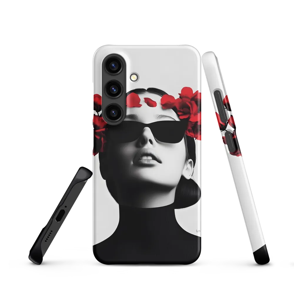Blooming Elegance | Phone Case |  S24 | Snap Case | Matte