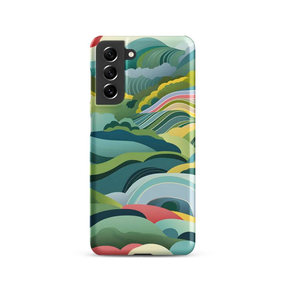 Waves of Serenity | Phone Case |  S21 | Snap Case | Matte