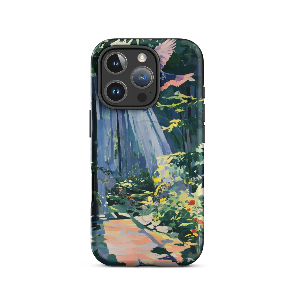Flight of Light: A Serene Forest