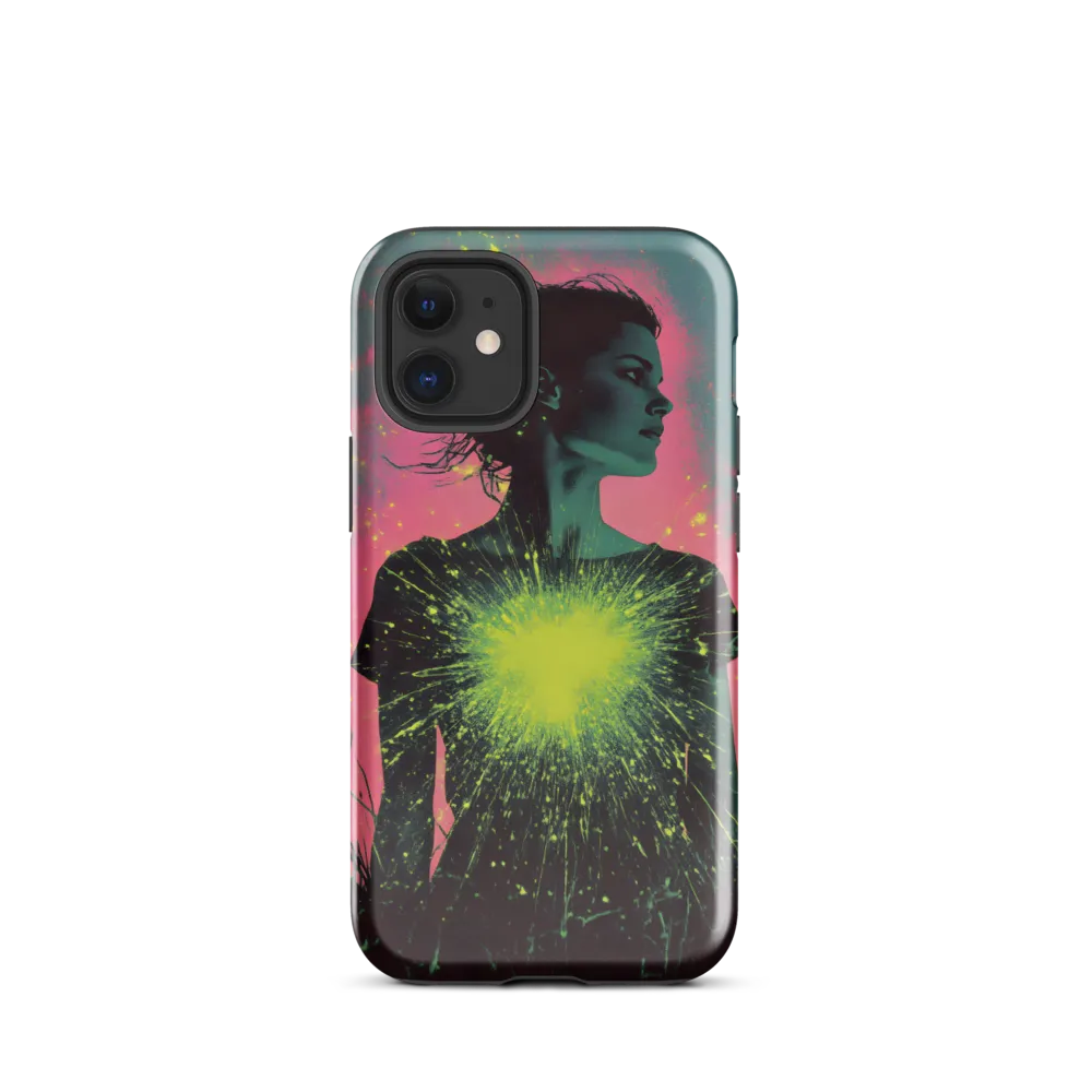 Cosmic Heart: A Surreal Portrait of Strength