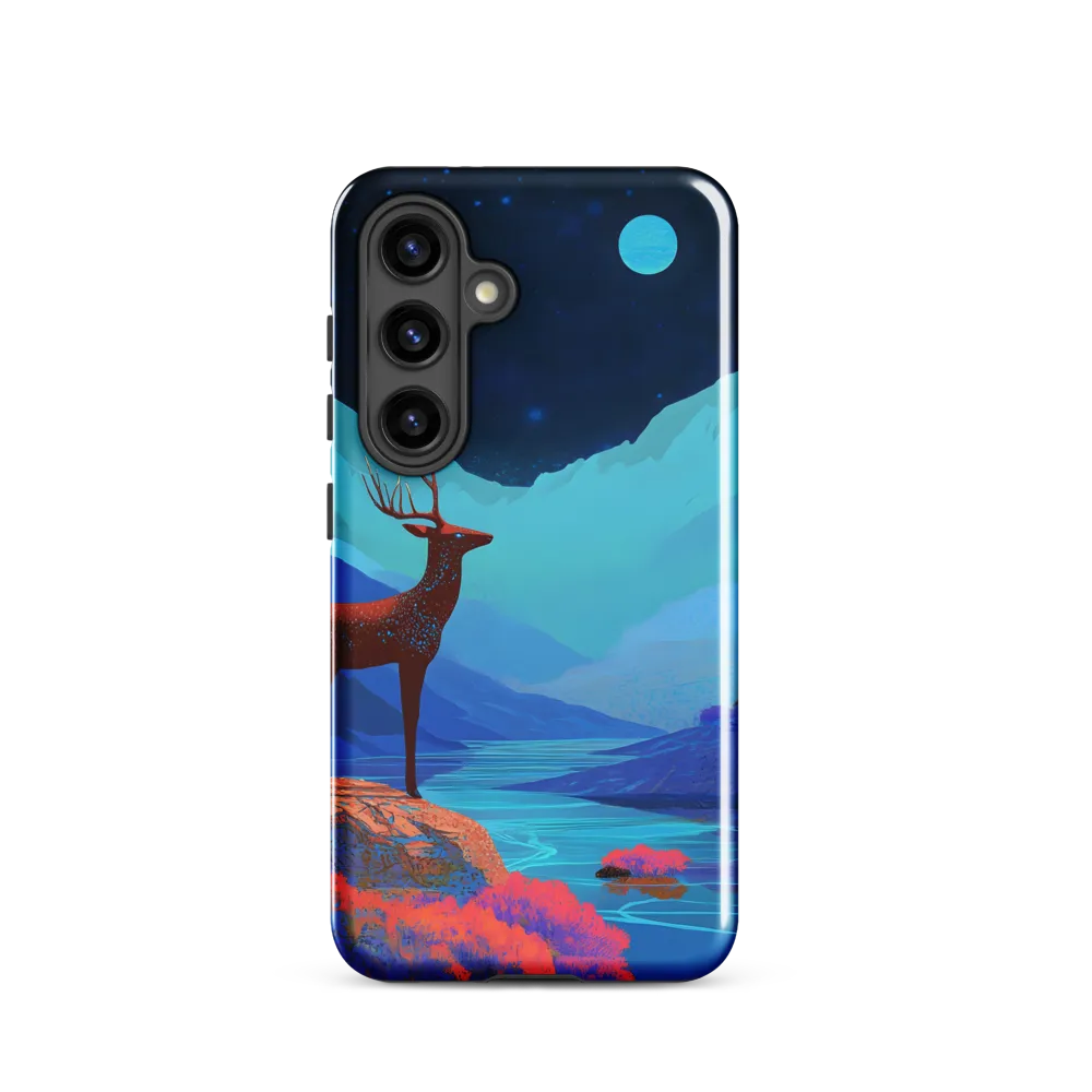 Cosmic Serenity: The Starlit Stag