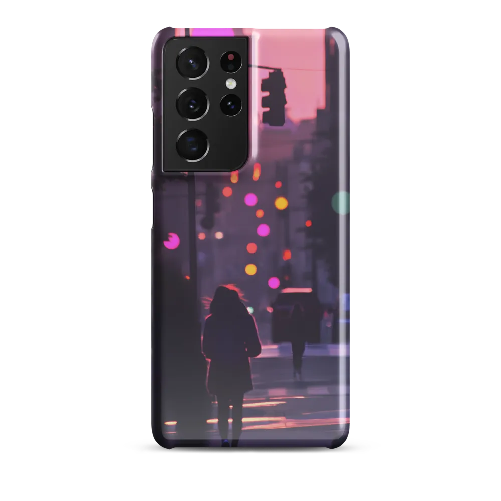 City Silhouettes at Dusk | Phone Case |  S21 Ultra | Snap Case | Glossy