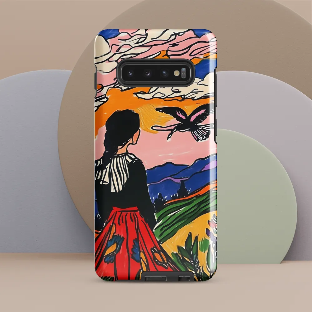 A Journey into Freedom | Phone Case |  S10 Plus | Tough Case | Glossy