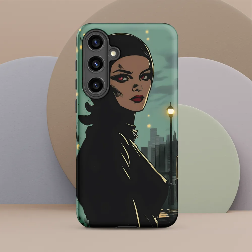 Shadows of Intrigue | Phone Case |  S24 Plus | Tough Case | Matte