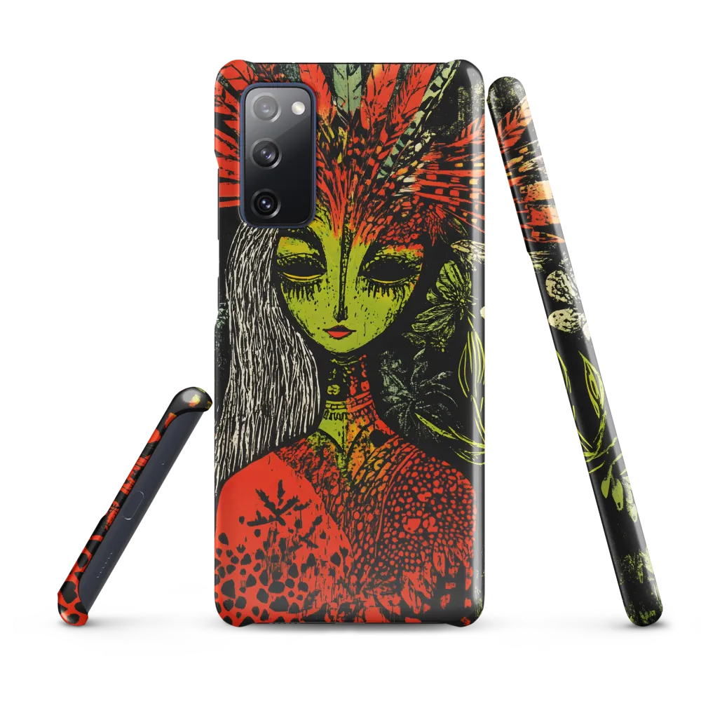 Mystical Flora: A Surreal Portrait