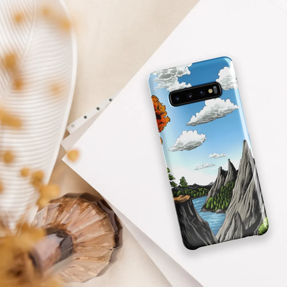 Majestic Serenity: A Journey Through Nature | Phone Case |  S10 Plus | Snap Case | Glossy