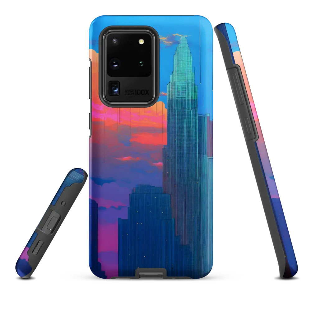 Twilight Reflections: A Digital Cityscape