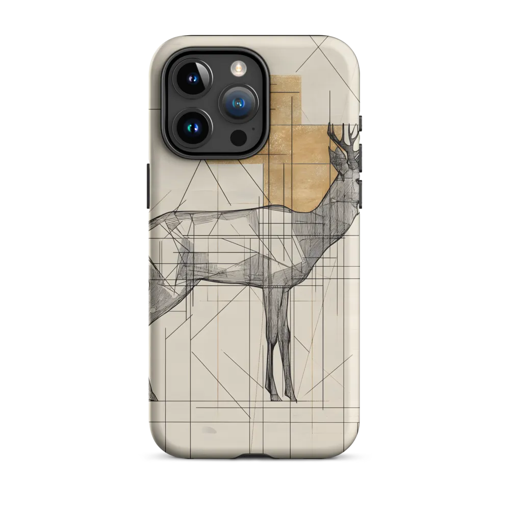 Geometric Elegance: The Majestic Deer